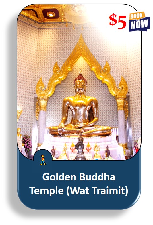 Bangkok Golden Buddha Wat Traimit China town